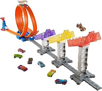 Hot Wheels Super Score Speed Way Track Set, Multi Color