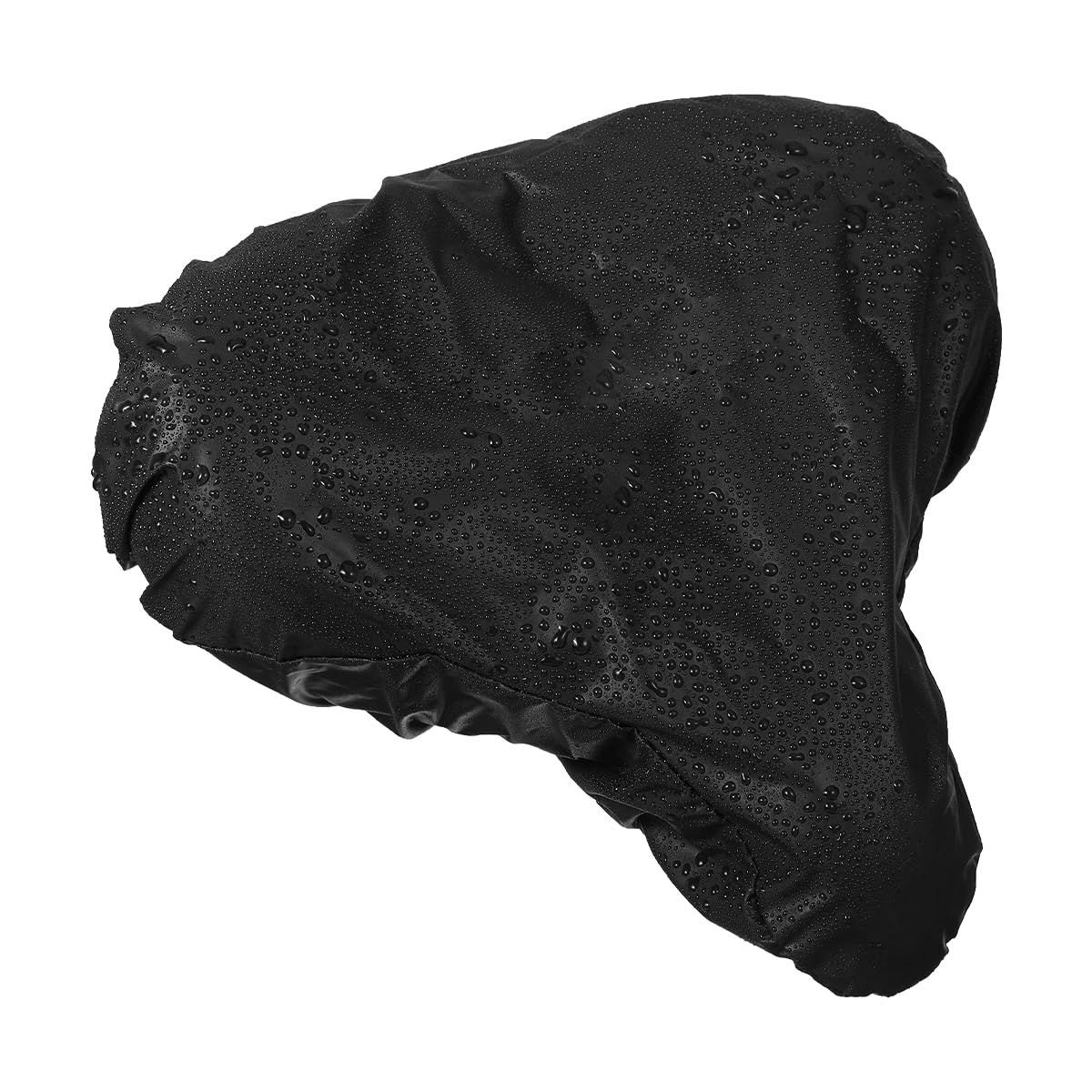 WANGCL 3 PCS Waterproof Bike Seat Rain Cover Water and Dust Resistant Bike Saddle Cover with Elastic（Black）