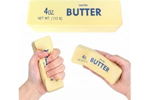 Butter Squishy, Squishy Fidget Toys, Butter Stick Slow Rebound Squeeze Food Toy Pu Material, Realistic Soft Butter Stick Sque