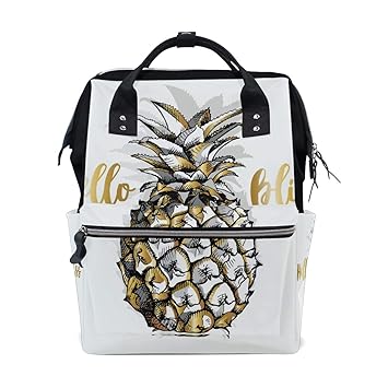 pineapple diaper bag