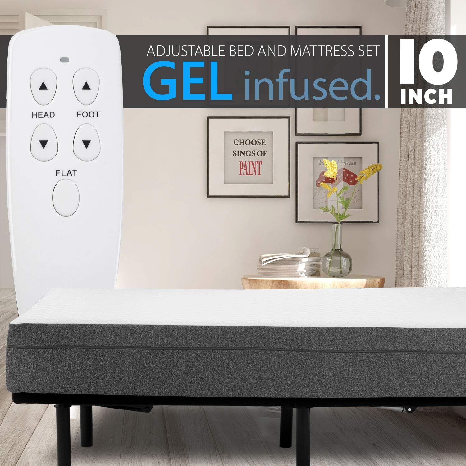 Best head and foot adjustable bed frame