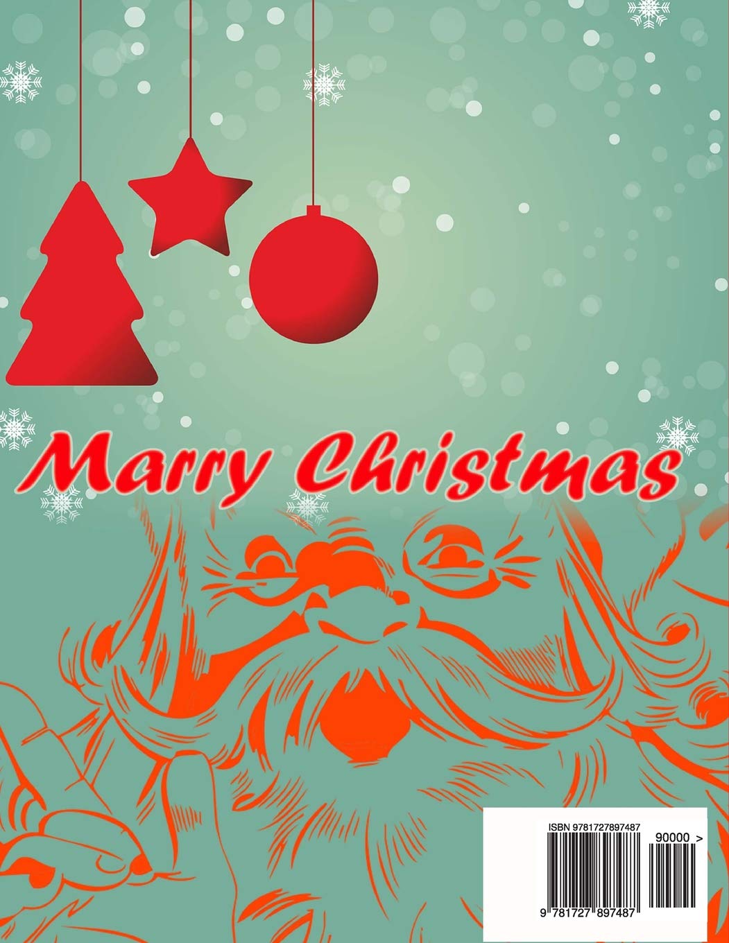 Marry Christmas Time To Sketch It Blank Sketchbook For