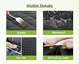 Pecute Dog Car Seat Cover 146x136 cm with Viewing Window & Side Flaps view 7