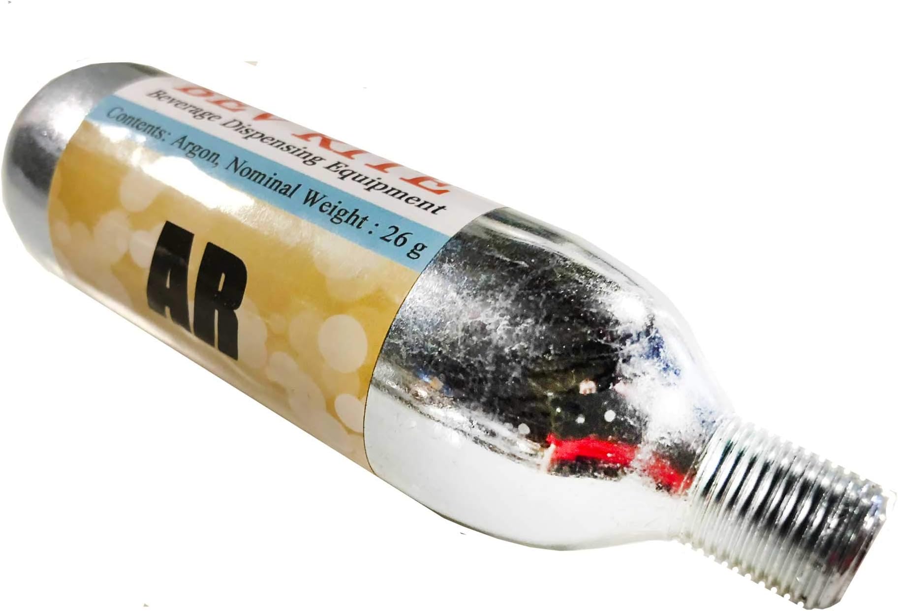 26 gram Argon Cartridge - 5/8" Thread
