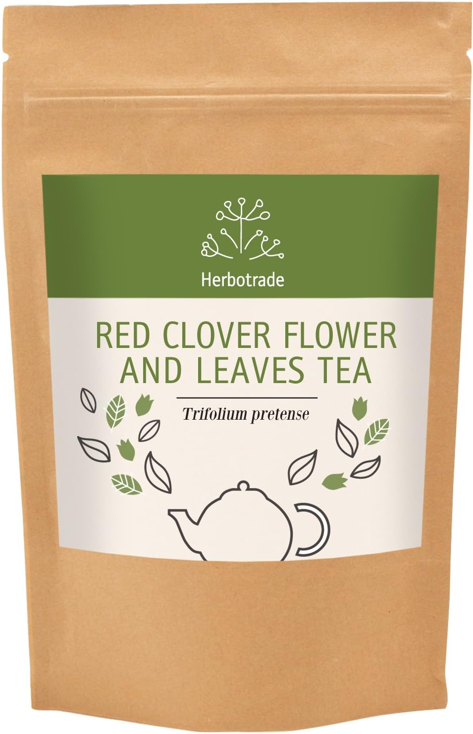 Red Clover (Trifolium pratense) Dried Leaves and Flowers Tea (Loose) 3 oz / 90gr