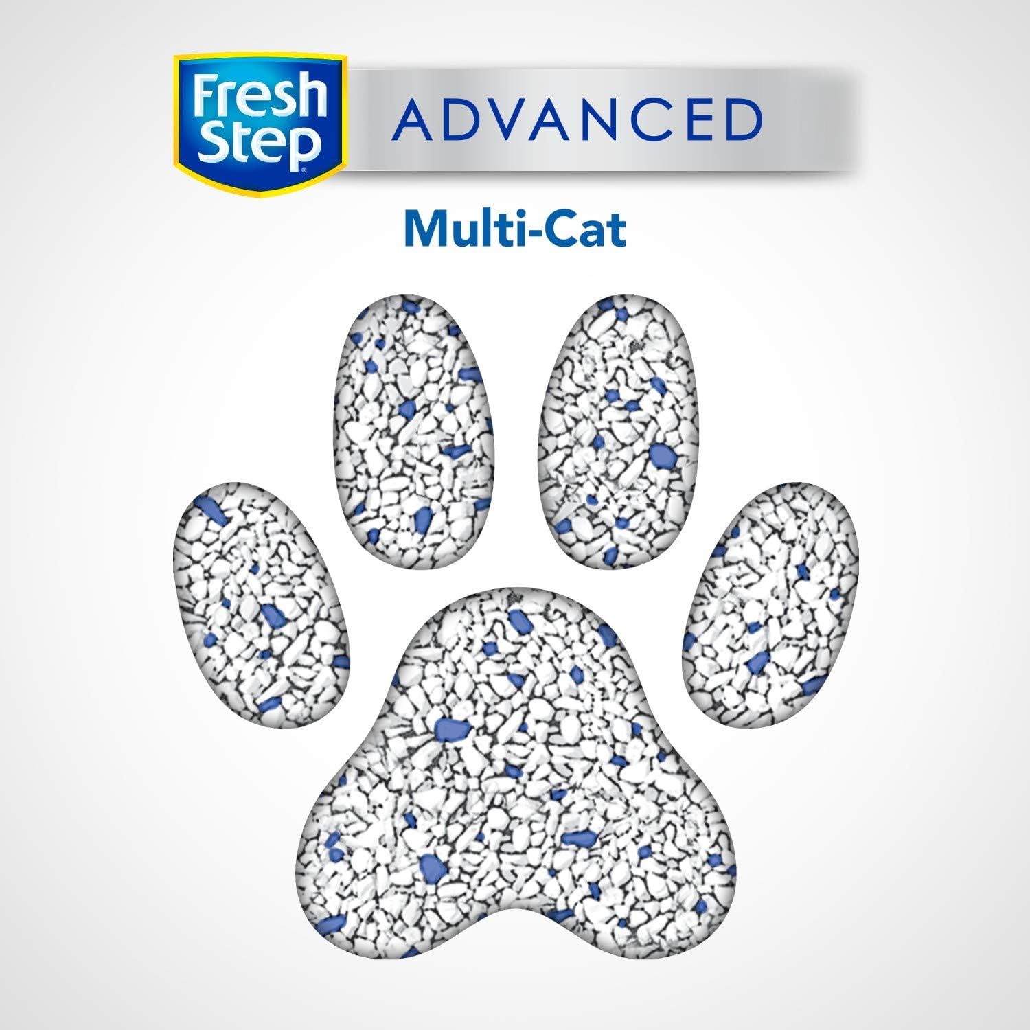 Fresh Step Advanced Multi-Cat Clumping Cat Litter with Odor Control, 37 lbs Total ( 2 Pack of 18.5 lb Boxes) : Pet Supplies