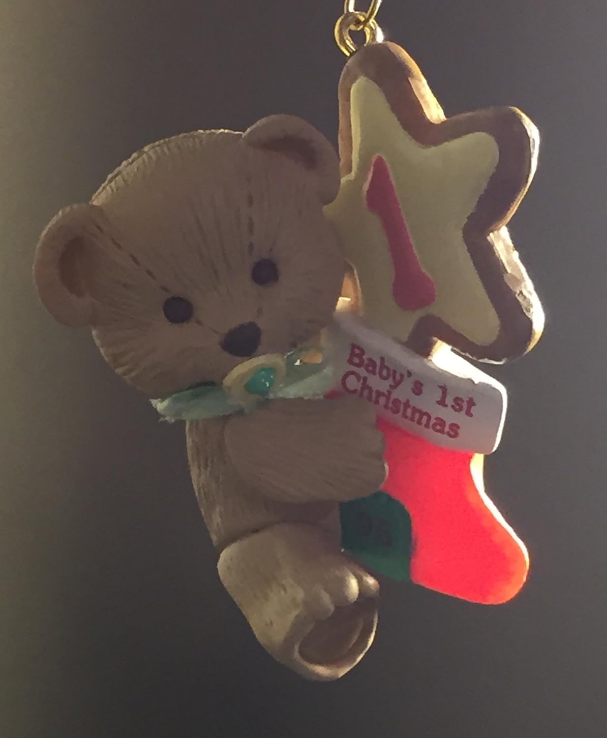 1995 baby's first christmas ornament