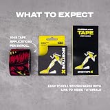 SPORTTAPE Kinesiology Tape 5cm x 5m Wild Water Resistant Hypoallergenic view 7