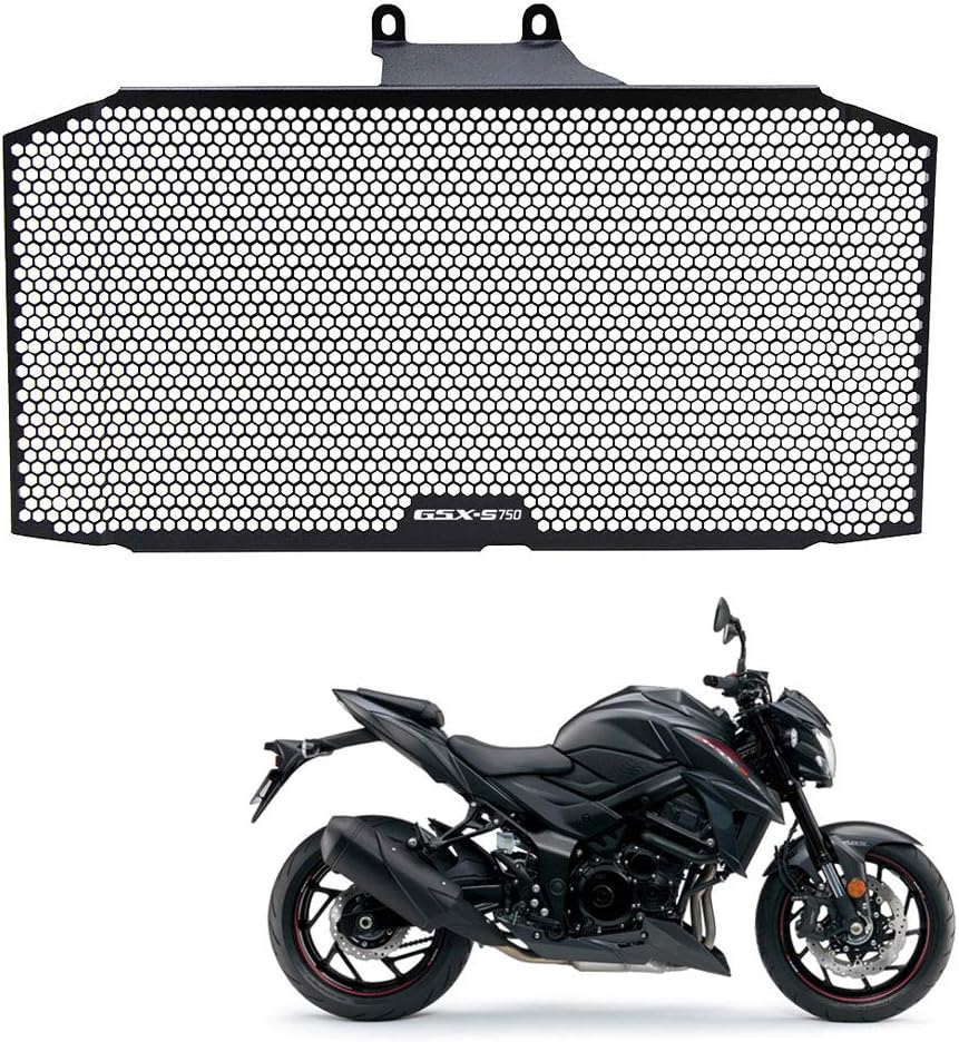 Aluminum Radiator Cover Radiator Guard For Suzuki GSX-S 750 2015-2026 -  Black Aluminum Protective Cover Aluminum Alloy Radiator Cover