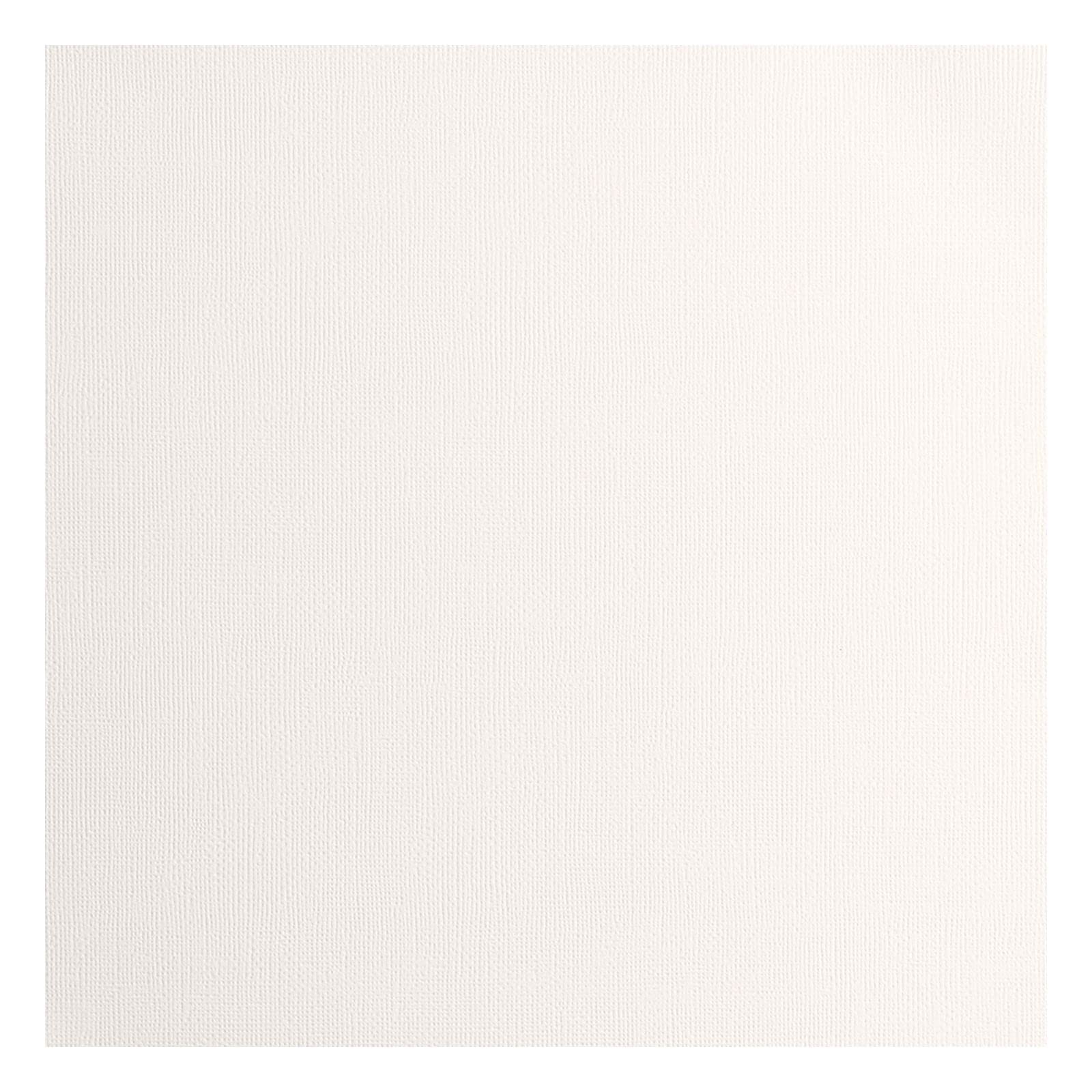 Florence Cardstock Textured - Coloured Card Making Supplies 12 x 12 inch - Off-White - 100 Sheets - Coloured Paper for Scrapbooking, Card Making and Other Paper Crafts - 216 gsm