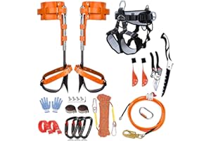 MITOJOSYEER Tree Climbing Gear - Tree Climbing Spikes,for Hunting, Fruit Picking,Climbers of Tree Climbing Equipment