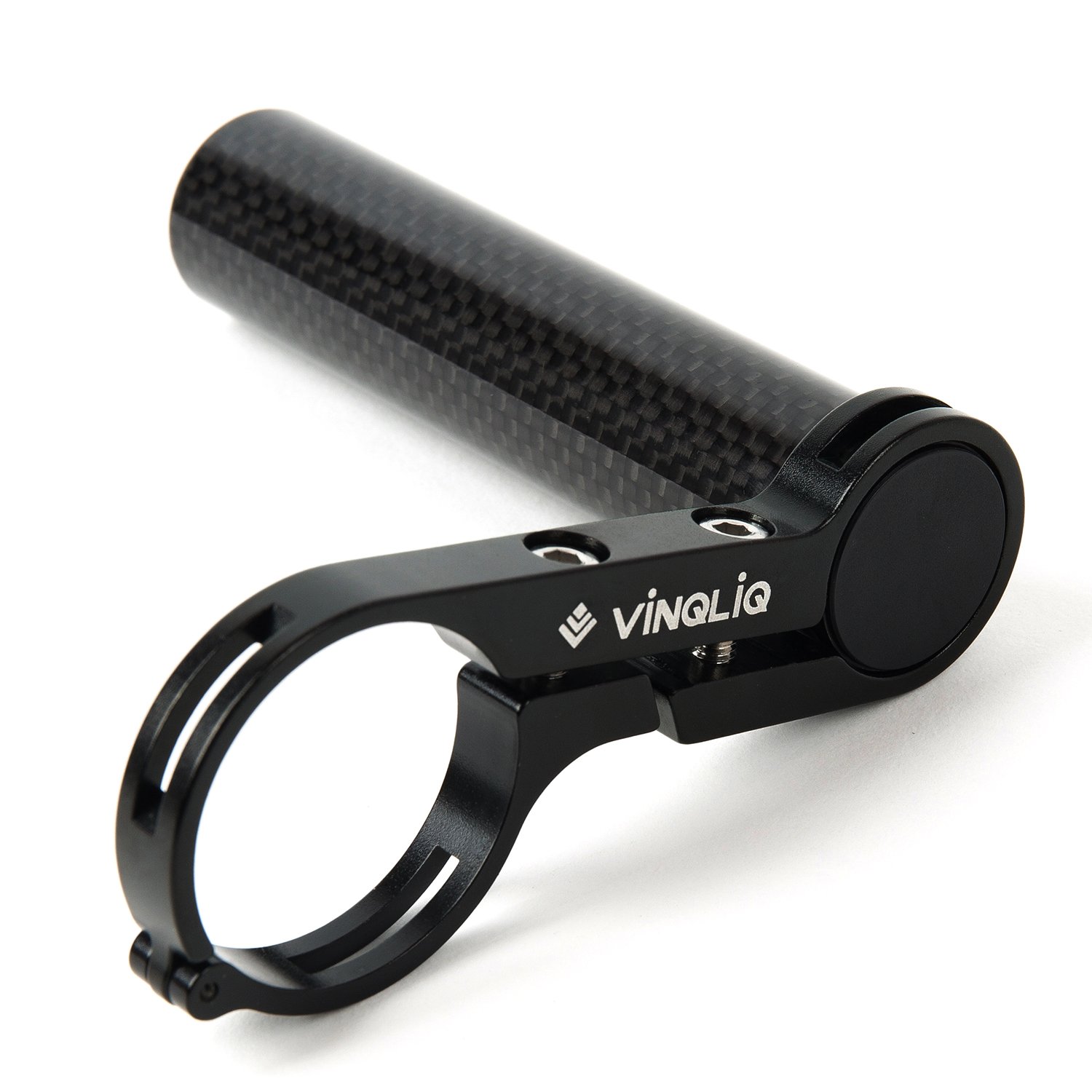VINQLIQ Carbon Bike Handlebar Extender Extension Lamp Holder Mount with Bracket eBay