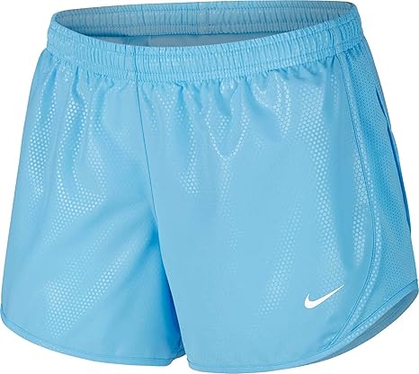 girls blue nike shorts