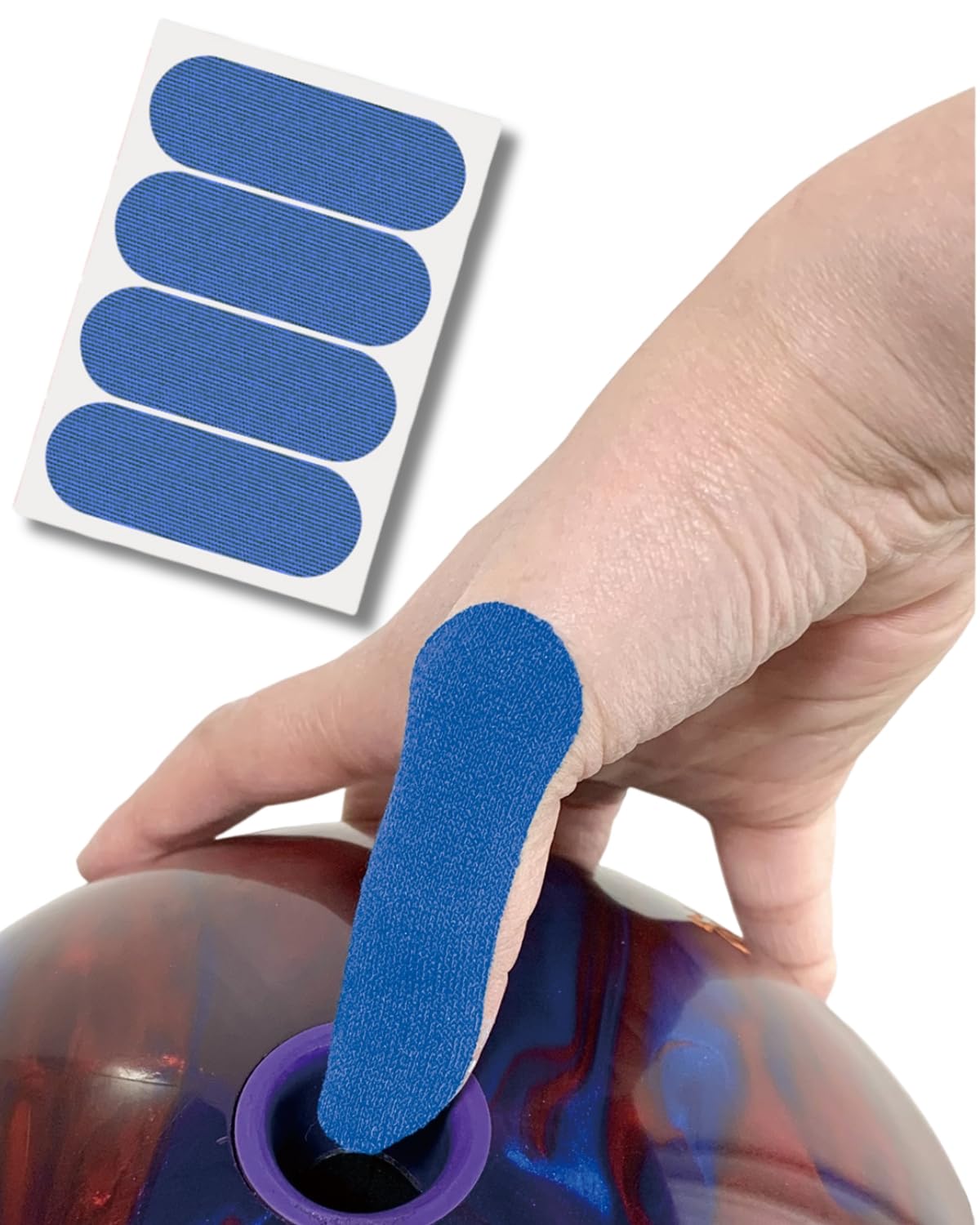 Okima ボウリングテープ ブルー 60枚入りの商品画像