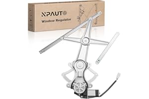 NPAUTO Front Left Driver Side Power Window Regulator with Motor Replacement for 03-08 Toyota Corolla 2003 2004 2005 2006 2007 2008, 741-505