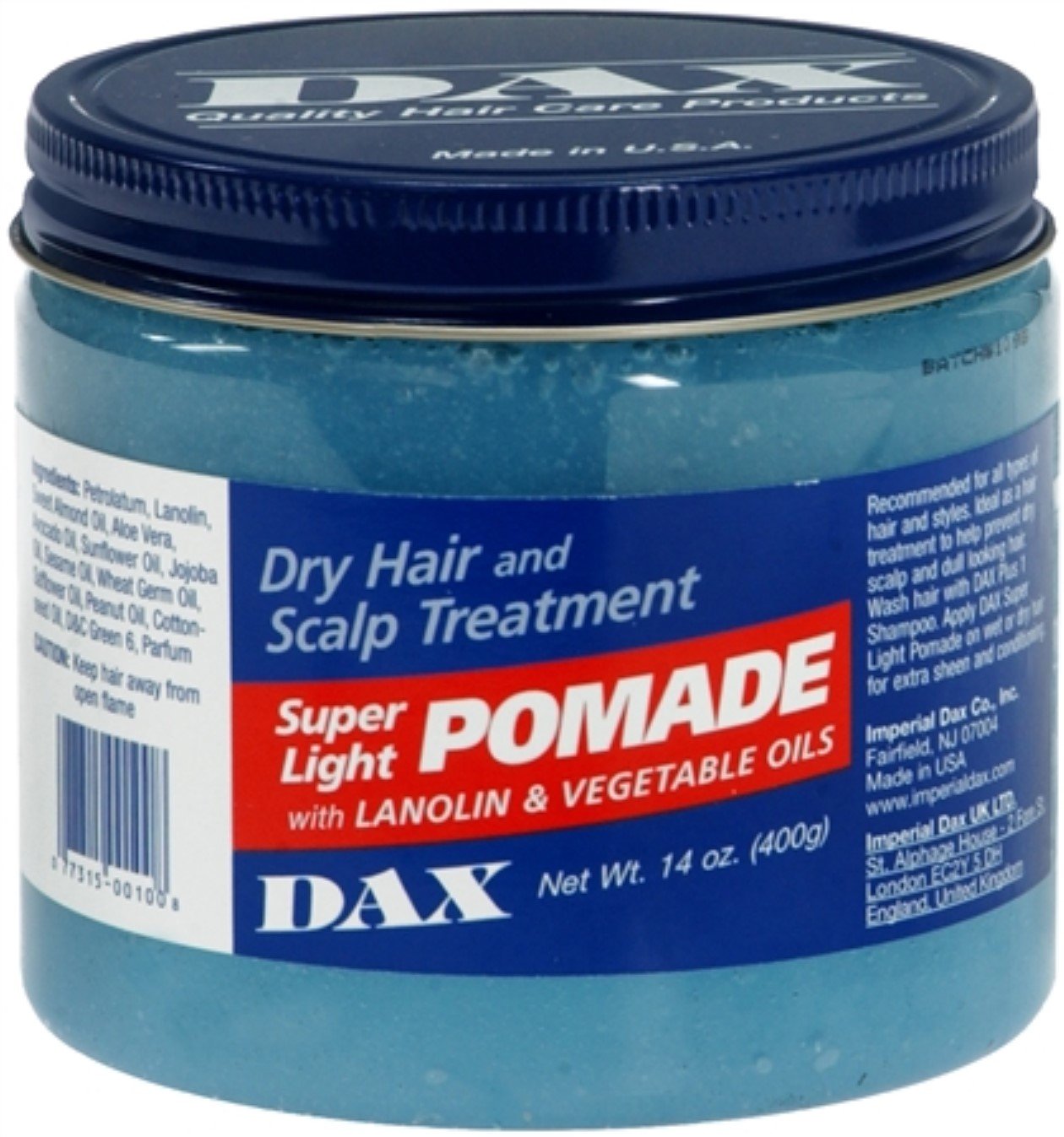 Buy Dax Pomade Super Light 14 Oz Pack Of 2 Online At Low Prices