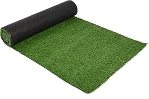 bimiti Realistic Artificial Grass Turf Lawn Mat 6FT x 10FT, 1.18" Thick Premium Synthetic Grass for Outdoor Indoor Garden, Pa