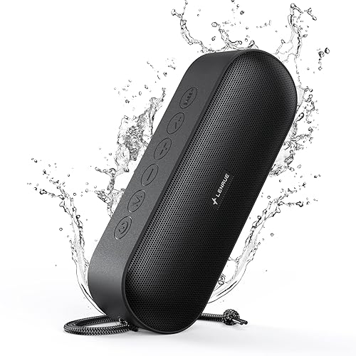LENRUE (Upgraded) A15 Bluetooth Speaker with 20W Loud Sound