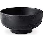 Signature Design by Ashley Brynnington Classic Indoor Round Wood Bowl, Black