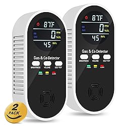 5-in-1 Carbon Monoxide & Combustible Gas Detector