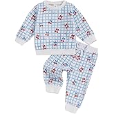 Baby Girl Clothes Daddy Mama Saying Outfits Long Sleeve Fall Winter Infant Toddler Sweatshirt Top Pants Set