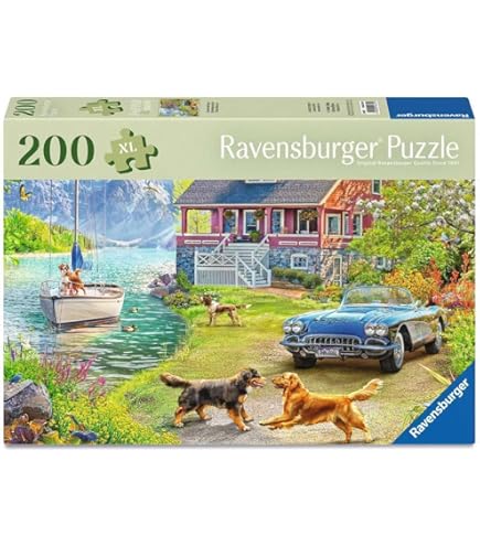 Ravensburger Puzzle Activity Lissy Per Bambini 8+ Anni, 200 Pezzi, Con Fumetti, Adesivi E Poster A Tema Cavalli - copertina