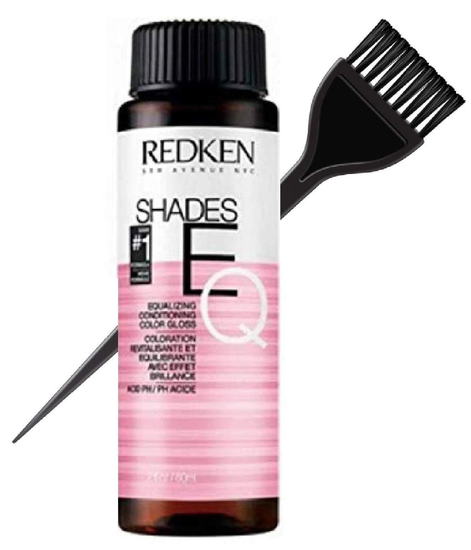 5th Avenue NYC, SHADES EQ Equalizing Conditioning Hair Color Gloss Conditioner (w/ Sleek Tint Brush) Acidic Demi-Permanent Haircolor Acid Dye (08GI St. Barths - 8GI)
