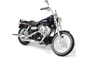 Risopen Motorcycle Toy Compatible for Harley Davidson 1:12 Mini Motorcycle Model diecast Moto for 5-7 inch Doll seat Decoration Moto Toy Gift