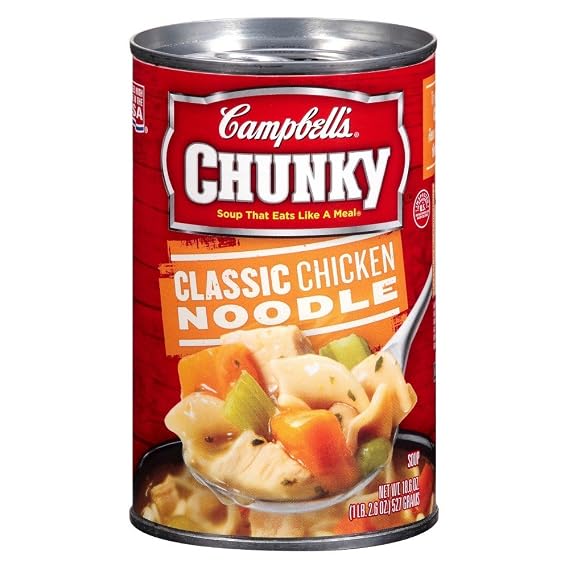 Campbell's soup chnky chicken ndl clsic 18.6oz (051000038852)