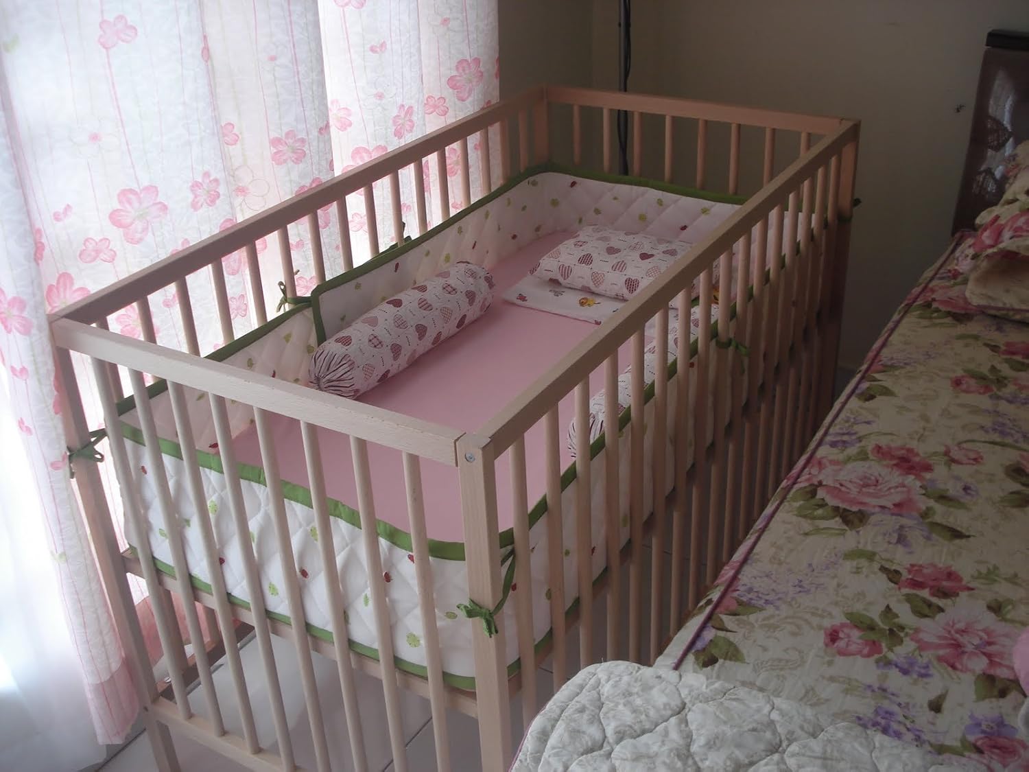 ikea crib bumper pads