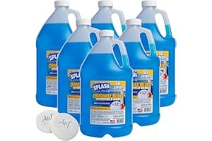 ANF BRANDS (6 Gallons) - Splash 235826 Summer Windshield Washer Fluid, 32 Degree Fahrenheit for Cars, Trucks, and Electric Vehicles