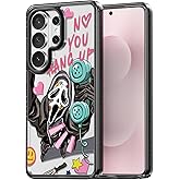 Rosarnnah for Samsung Galaxy S26 Ultra Case Aesthetic Black, Skeleton | Cute Funny Pattern Design for Girls Women Men, Durable Shockproof 6.9