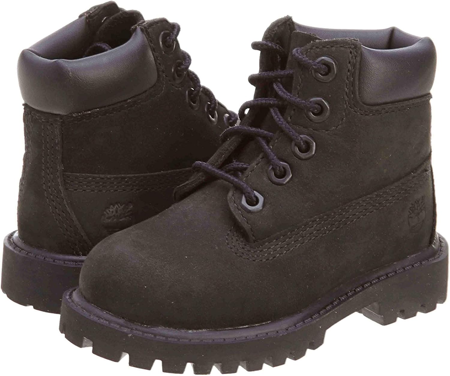 timberland toddler boots black
