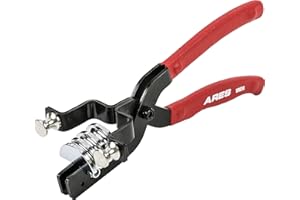 ARES 10024-3-in-1 Small Range Tubing Bender Pliers - Easily Make 90 Degree Bends in Brass, Copper, Steel, Stainless and Aluminum - Works for 1/8-Inch, 3/16-Inch, and 1/4-Inch Tubing