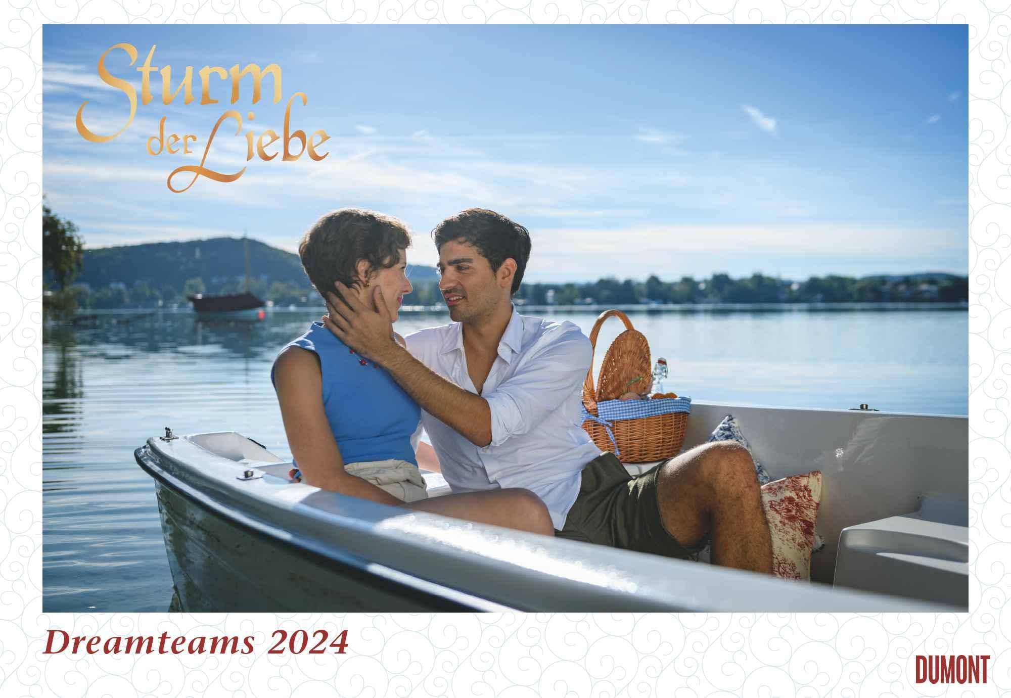 Sturm der Liebe 2024 Brochure Calendar Wall Calendar with Year Planner Format 42 x 29 cm