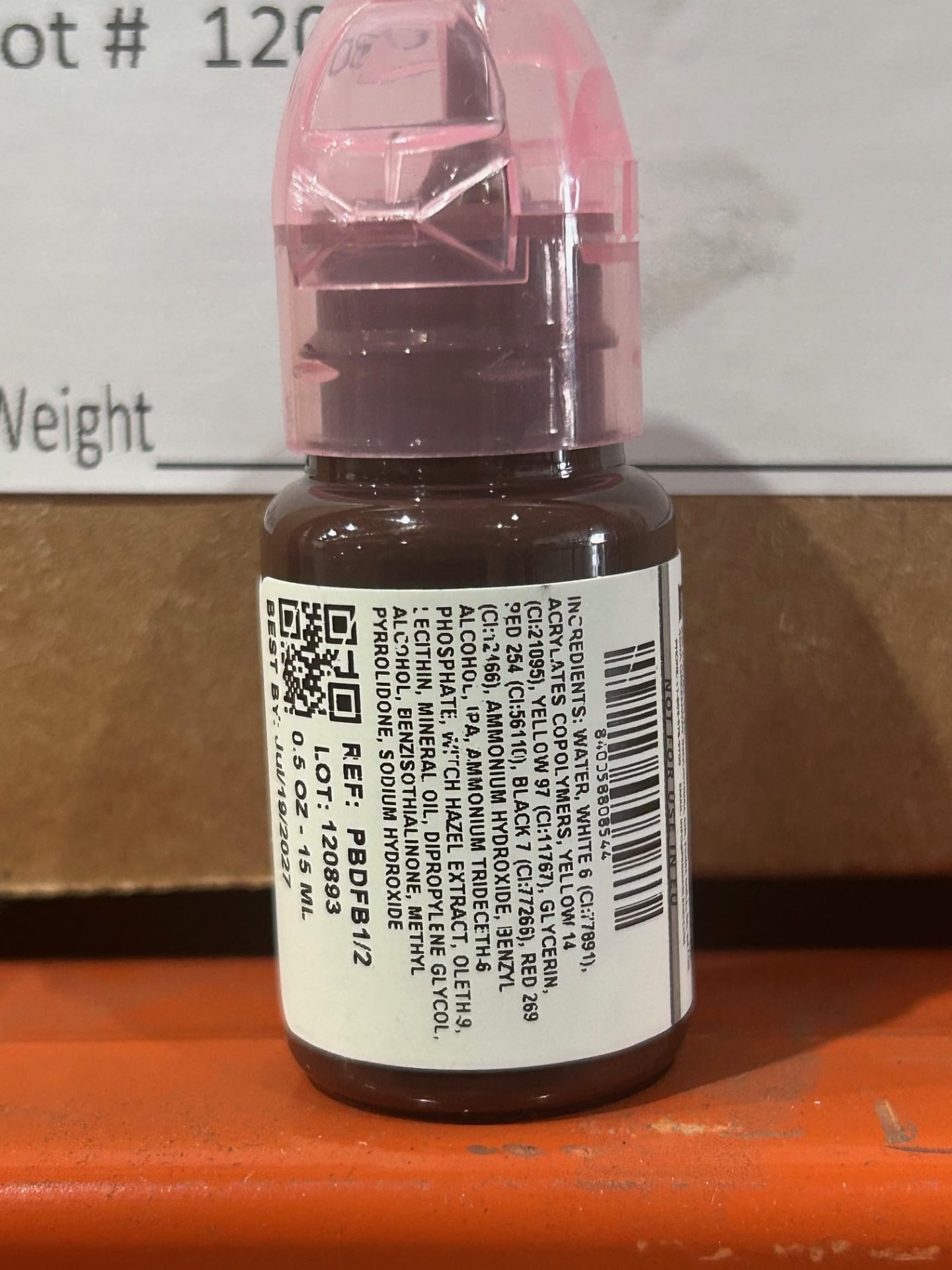 Perma Blend - Eyebrow Dark Pigments Tattoo Kit - Microblading Ink for Permanent Eyeliner - Professional Tattoo Ink - Warm & Cool Dark Brown Tattoo Ink (0.5 oz Each, 4 Products)