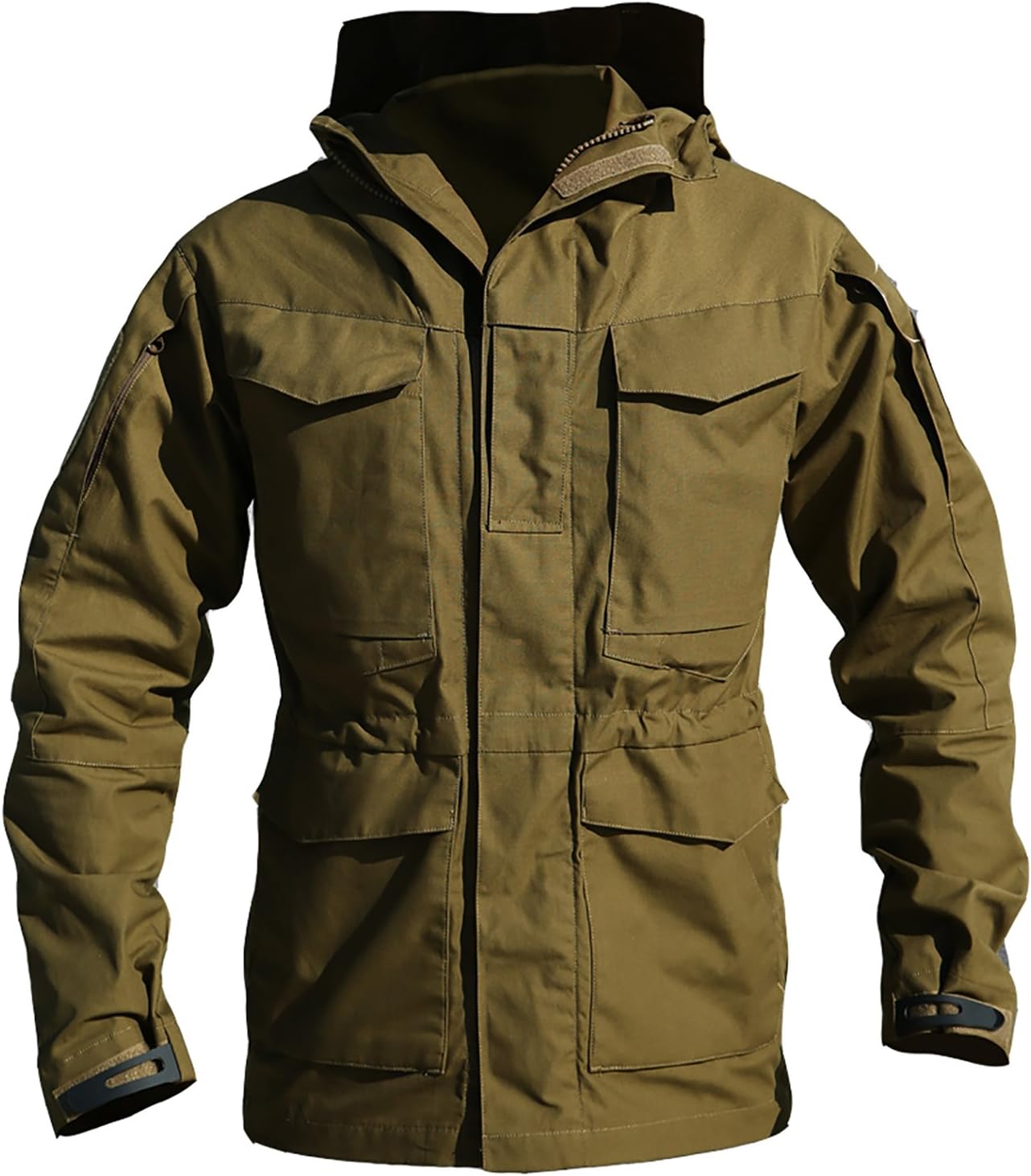 Stylein Men's Military Mulit-Pockets Md-Long Tactical Field Jacket