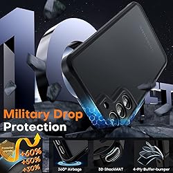 TOCOL for Samsung Galaxy S23 Case, with 2 Pack