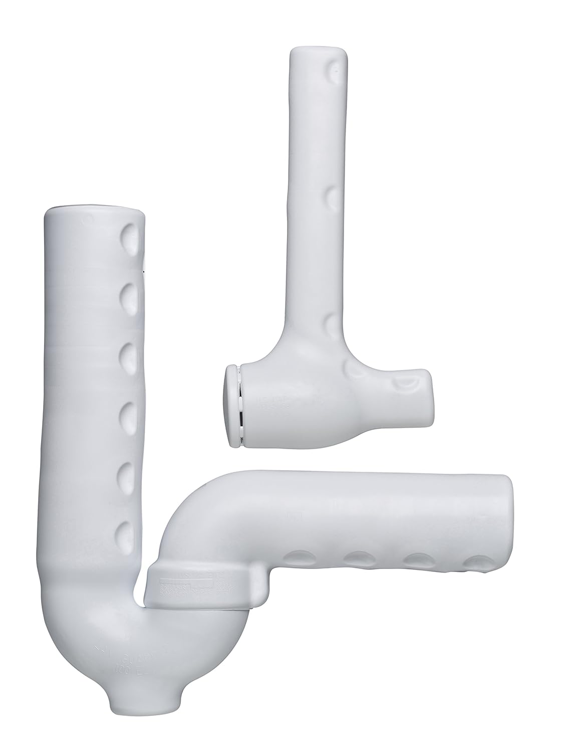 Truebro 82192 Lav Guard 2 100 Series Undersink Piping Cover with Angle Valve and Supply Cover, For Tubular P-Traps, China White