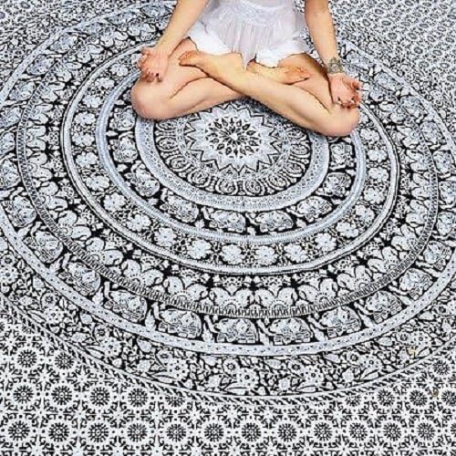 Wall Decor Hippie Tapestries Bohemian Mandala Tapestry Wall Hanging Indian Throw