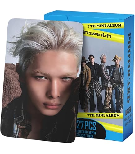 Amazon.com: ENHYPEN THE SIN : VANISH 7th Mini Album FUGITIVES Ver