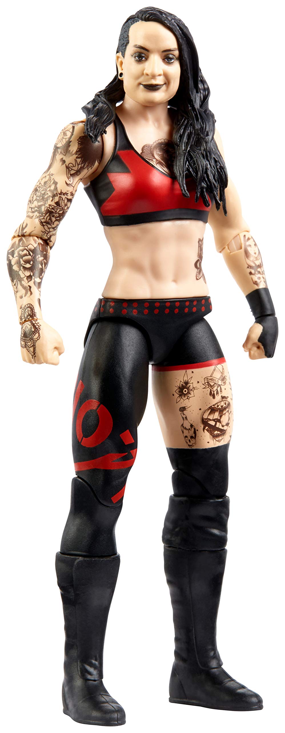 WWE MATTEL GCB73 ​ WWE Ruby Riott Action Figure in 6-inch Scale with Articulation & Ring Gear, Multicoloured