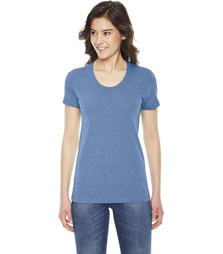 american apparel fine jersey t shirt dress Womens Short-Sleeve T-Shirt (2102) -AQUA -XL : Clothing, Shoes & Jewelry Short sleeve