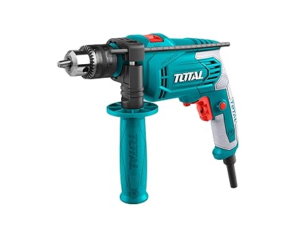 MR LIGHT TOTAL Total Impact Drill 650W, 13mm, 3000RPM Variable Speed, Hammer Function, Forward & Reverse Switch TG106136