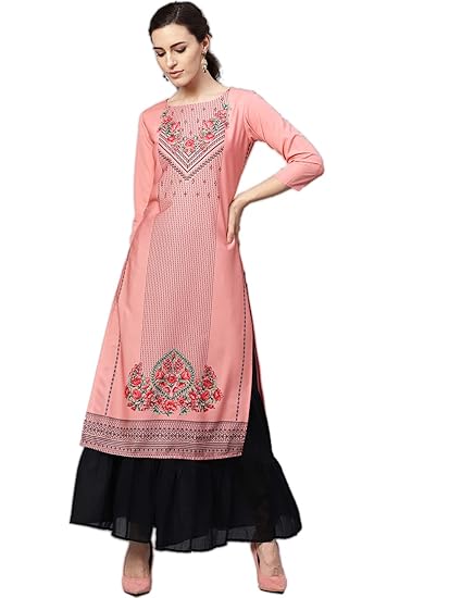 Women's crepe a-line Kurta