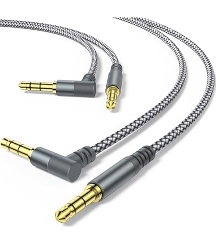 XM Sirius Radio Auxiliary Audio Cable – Right Angle 90 Degree, For Dock And Play Units