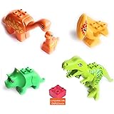 Aliris Jurassic World - 5 Dinosaurier - Kompatibel mit Duplo