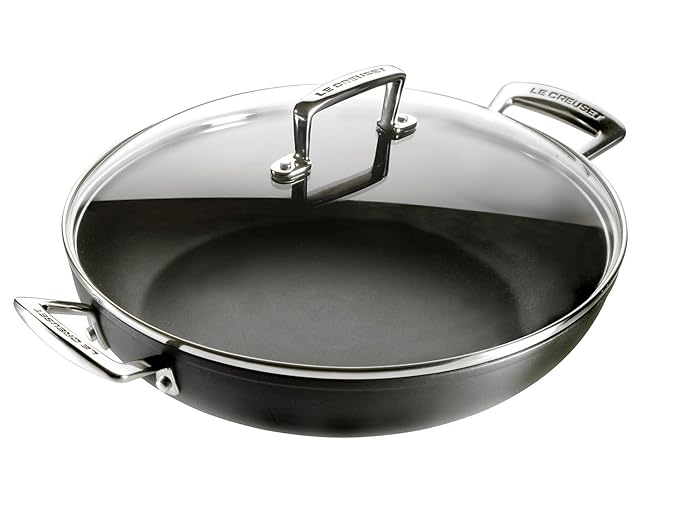 Le Creuset HardAnodized 12Inch Nonstick Shallow Casserole