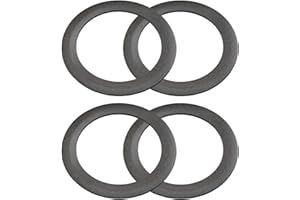 GNDAYOUG 4 Pack DAC-308 Piston Rings for Craftsman Air Compressor – Compatible with K-0650, K-0058, KK-4835, KK-5081, A02743 – Oil-Free Replacement Rings for DeWalt, Porter Cable, Black & Decker, and More