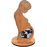 Heart's Sign Baby Ultrasound Photo Frame - Sonogram Frame Gift for Pregnant Women | Pregnant Wife Gifts From Husband | Expecting Mom Gift for Pregnant Friend